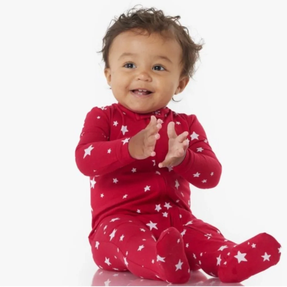 STARRY SKIES SILKY MODAL NURSERY PAJAMA - PBK